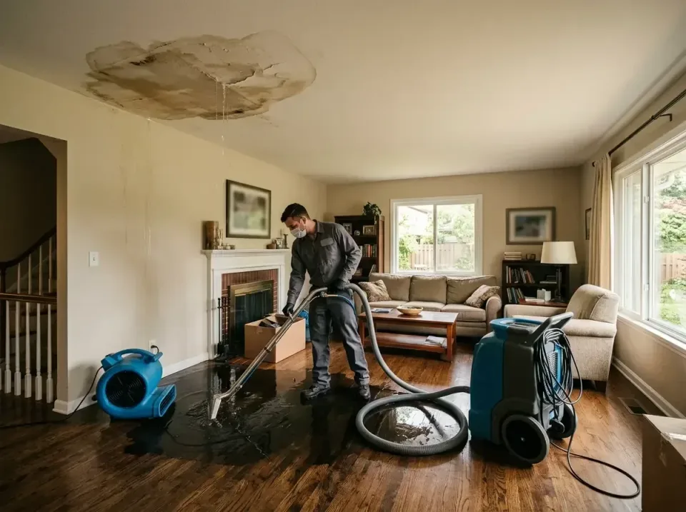 attic-pipe-burst-ceiling-drip-008 — frequently asked questions, Water Damage Restoration & Carpet Care in Rainier, OR